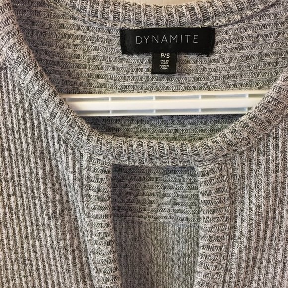 Dynamite Key-hole Sleeveless Tunic Sweater - Picture 3 of 4